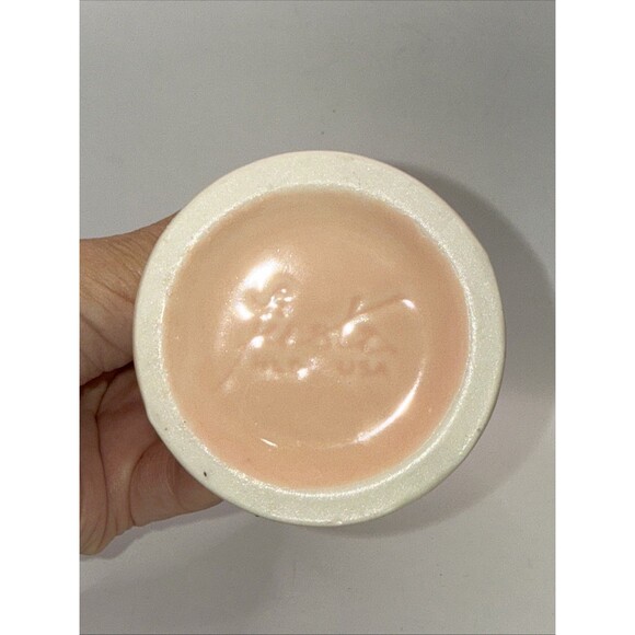 Fiesta Bud Vase in Apricot | Fiestaware Peach Small Flower Display Vase Retired - Picture 5 of 6